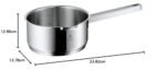 WMF Function 4 Topfset 5-teilig – Induktion Kochtopf Set, Glasdeckel mit 4 Abgießfunktionen, Cromargan Edelstahl poliert – Bild 2