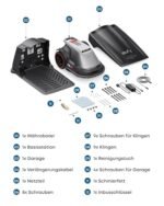 eufy E18 Mähroboter ohne Begrenzungskabel, TrueVision Navigation, App-Steuerung, Hinderniserkennung, bis 1200 m² – Bild 2
