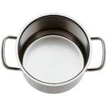 WMF Gourmet Plus Topfset 5-teilig – Induktion Kochtopf Set, Cromargan Edelstahl matt, Metalldeckel, unbeschichtet – Bild 5