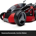 Einhell GE-CM 43 Li M Akku Rasenmäher 36V mit 43 cm Schnittbreite, Brushless, Mulchfunktion, bis 600 m² – Bild 3
