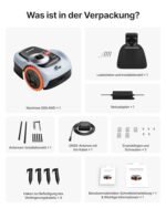 Segway Navimow i208 AWD Mähroboter ohne Begrenzungskabel mit Garage, Allradantrieb, Vision Navigation, bis 800 m² – Bild 2