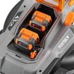FUXTEC Akku Rasenmäher 40V mit 43 cm Schnittbreite, variable Schnitthöhe, Grasfangkorb und Ladegerät – Bild 2