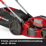 Einhell GP-CM 36/52 S Li BL Akku Rasenmäher 36 V mit Radantrieb, 52 cm Schnittbreite, bis 1200 m² – Bild 5
