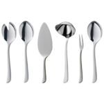 WMF Virginia Besteckset 66-teilig für 12 Personen – Cromargan Protect Edelstahl, kratzfest, inkl. Servierbesteck – Bild 13