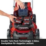 Einhell GP-CM 36/52 S Li BL Akku Rasenmäher 36 V mit Radantrieb, 52 cm Schnittbreite, bis 1200 m² – Bild 4