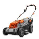 FUXTEC Akku Rasenmäher 40V mit 37 cm Schnittbreite, variable Schnitthöhe, Grasfangkorb und Ladegerät – Bild 5