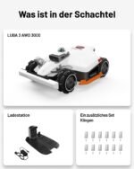 MAMMOTION LUBA 3 AWD 3000 Mähroboter ohne Begrenzungskabel, 360° LiDAR, KI-Navigation, bis 3000 m² – Bild 2