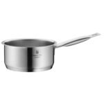 WMF Gourmet Plus Topfset 5-teilig – Induktion Kochtopf Set, Cromargan Edelstahl matt, Metalldeckel, unbeschichtet – Bild 14