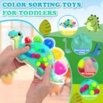 Ainiv Fidget Toys, Sensorik Spielzeug, Squeezable Farben Sortieren Spielzeug, GelgefüLlte Sensorisches, Squeeze Spielzeug Antistressspielzeug zum Quetschen und Kneten ADHS und Autismus Spielzeug – Bild 6