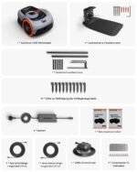 Navimow i105E Mähroboter ohne Begrenzungskabel mit RTK+Vision, KI-Kartierung, Igelschutz, bis 600 m² – Bild 3