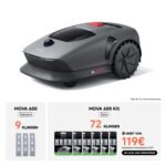 MOVA 600 Kit Mähroboter ohne Begrenzungskabel mit 3D LiDAR, App-Steuerung, Ersatzmesser, bis 800 m² – Bild 12