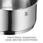 WMF Diadem Plus Topfset 10-teilig – Induktion Kochtopf Set, Edelstahl Cromargan poliert, Glasdeckel, unbeschichtet, langlebig – Bild 6