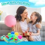 Ainiv Fidget Toys, Sensorik Spielzeug, Squeezable Farben Sortieren Spielzeug, GelgefüLlte Sensorisches, Squeeze Spielzeug Antistressspielzeug zum Quetschen und Kneten ADHS und Autismus Spielzeug – Bild 2