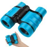 OSDUE Fernglas für Kinder, Spielzeug, Spielzeug, stoßfestes, für Jungen und Mädchen im Alter von 3–7Jahren, für Vogelbeobachtung, Jagen, Wandern, Geburtstagsgeschenke(Blau) – Bild 2