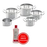 Fissler Original-Profi Collection/Edelstahl-Kochtopfset, 5-teilig, inkl. Metall-Deckel + Gratis Edelstahlpflege - Induktion [Exklusive bei Amazon] – Bild 6