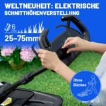 Litheli Easysurge Akku Rasenmäher 40V selbstfahrend mit 43 cm Schnittbreite, 50 L Fangkorb, bis 500 m² – Bild 2