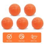 Vicloon Baby Badewannenspielzeug, Mini Basketballkorb mit 2 Saugnapf, 5 Bälle, Badezimmer Basketballkorb,Wasserspielzeug Kinder Spielzeug,Mini Basketballkorb Set für Wohnzimmer/Bad/Schlafzimmer – Bild 4