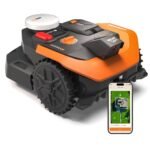 WORX Landroid Vision Cloud WR303E Mähroboter ohne Begrenzungskabel, KI-Navigation, App-Steuerung, bis 300 m²