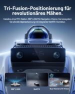 MAMMOTION LUBA 3 AWD 3000 Mähroboter ohne Begrenzungskabel, 360° LiDAR, KI-Navigation, bis 3000 m² – Bild 9