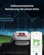 eufy E15 Mähroboter ohne Begrenzungskabel, TrueVision Smart-Navigation, Hinderniserkennung, App-Steuerung, bis 800 m² – Bild 7