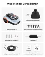 Segway Navimow i208 LiDAR Mähroboter ohne Begrenzungskabel, LiDAR Vision Navigation, App-Steuerung, bis 800 m² – Bild 3