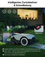 ANTHBOT Genie 600 Mähroboter ohne Begrenzungskabel mit RTK und 4-Kamera-Vision, App-Steuerung, bis 850 m² – Bild 4