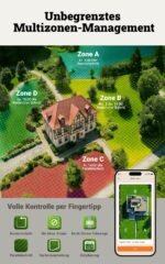 WORX Landroid Vision Cloud WR303E Mähroboter ohne Begrenzungskabel, KI-Navigation, App-Steuerung, bis 300 m² – Bild 5