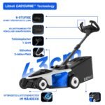 Litheli Easysurge Akku Rasenmäher 40V selbstfahrend mit 43 cm Schnittbreite, 50 L Fangkorb, bis 500 m² – Bild 5