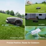 MOVA 600 Mähroboter ohne Begrenzungskabel mit 3D LiDAR, App-Steuerung, Hindernisvermeidung, bis 600 m² – Bild 6