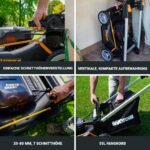 WORX WG748E NITRO Akku Rasenmäher 40V mit 46 cm Schnittbreite, Bürstenloser Motor, 7 Schnitthöhen – Bild 7
