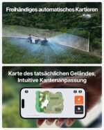 Segway Navimow X420 Mähroboter mit Garage, Zero-Turn AWD, 360° Vision, 25–95 mm Schnitthöhe, bis 2000 m² – Bild 6