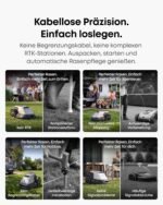 eufy E18 Mähroboter ohne Begrenzungskabel, TrueVision Navigation, App-Steuerung, Hinderniserkennung, bis 1200 m² – Bild 7