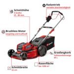 Einhell GP-CM 36/52 S Li BL Akku Rasenmäher 36 V mit Radantrieb, 52 cm Schnittbreite, bis 1200 m² – Bild 12