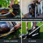 WORX WG749E Akku Rasenmäher 40V mit Radantrieb, 46 cm Schnittbreite, Bürstenloser Motor, 7 Schnitthöhen – Bild 7