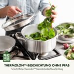 Tefal Ingenio Preference On Set 15-teilig – Töpfe & Pfannen, abnehmbarer Griff, Induktion, Antihaft, stapelbar & platzsparend – Bild 10