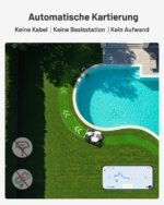 MAMMOTION LUBA mini AWD LiDAR Mähroboter ohne Begrenzungskabel, 3D LiDAR, Vision, 4G, bis 1500 m² – Bild 5