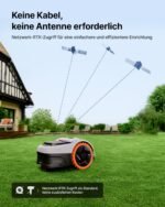 Segway Navimow i205 AWD Mähroboter ohne Begrenzungskabel, Allradantrieb, Vision Navigation, bis 500 m² – Bild 7