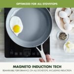 GreenPan Valencia Pro Kochgeschirr Set 16-teilig – Induktion Töpfe & Pfannen, keramische Antihaft, PFAS-frei, backofenfest, grau – Bild 7