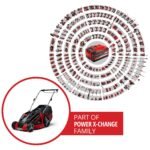 Einhell GE-CM 43 Li M Akku Rasenmäher 36V mit 43 cm Schnittbreite, Brushless, Mulchfunktion, bis 600 m² – Bild 13