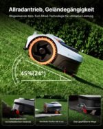 Segway Navimow i205 AWD Mähroboter ohne Begrenzungskabel, Allradantrieb, Vision Navigation, bis 500 m² – Bild 9