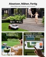 Segway Navimow i208 LiDAR Mähroboter ohne Begrenzungskabel, LiDAR Vision Navigation, App-Steuerung, bis 800 m² – Bild 15