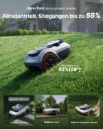 Segway Navimow i220 LiDAR Pro Mähroboter mit Garage, LiDAR Vision Navigation, AWD, bis 2000 m² – Bild 6