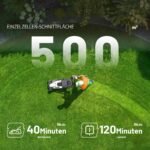 Litheli Akku Rasenmäher selbstfahrend 40V mit 43 cm Schnittbreite, 40 L Fangkorb, bis 500 m² – Bild 6