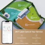 MOVA 600 Mähroboter ohne Begrenzungskabel mit 3D LiDAR, App-Steuerung, Hindernisvermeidung, bis 600 m² – Bild 5