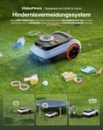 Segway Navimow i210 LiDAR Pro Mähroboter mit Garage, LiDAR Vision Navigation, AWD, bis 1000 m² – Bild 6