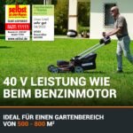 WORX WG749E Akku Rasenmäher 40V mit Radantrieb, 46 cm Schnittbreite, Bürstenloser Motor, 7 Schnitthöhen – Bild 10