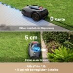 MOVA LiDAX Ultra 1200 Mähroboter ohne Begrenzungskabel, 3D LiDAR und AI Vision, 5 cm Kantenschnitt, bis 1200 m² – Bild 10