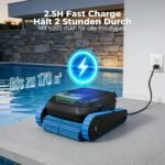 BOTLUXE C20 Poolroboter | Boden+Wand Wasserlinie | 170m² – Bild 3