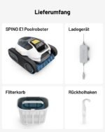 Spino Spino E1 Poolroboter | Wasserlinie App | 150m² – Bild 3