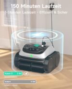 WYBOT C1 Poolroboter | Boden+Wand Wasserlinie | 150m² – Bild 4